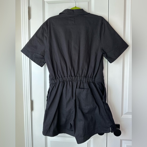 FOR DAYS BLACK TWILL SS JUMPER (SIZE L) - Picture 2 of 7